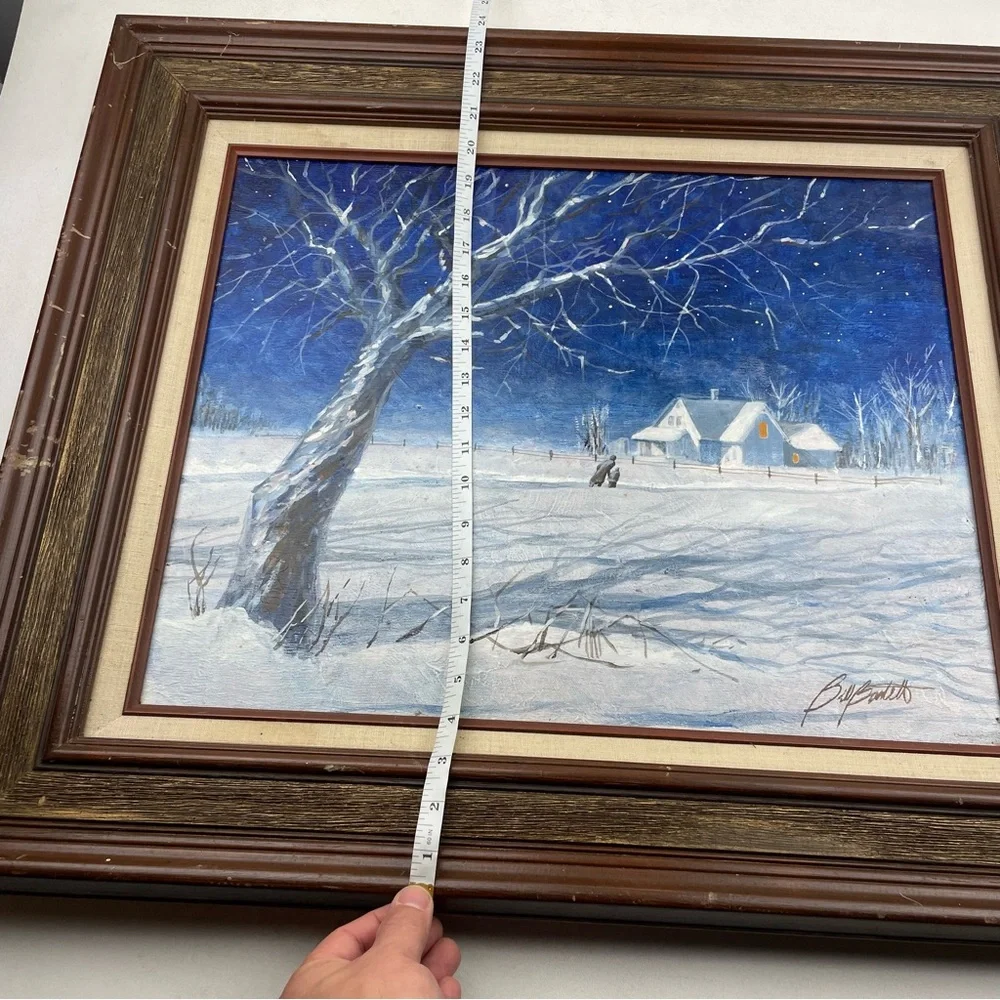 Original Bill Bartelt Oil On Painting Canvas - Picture 6 of 10